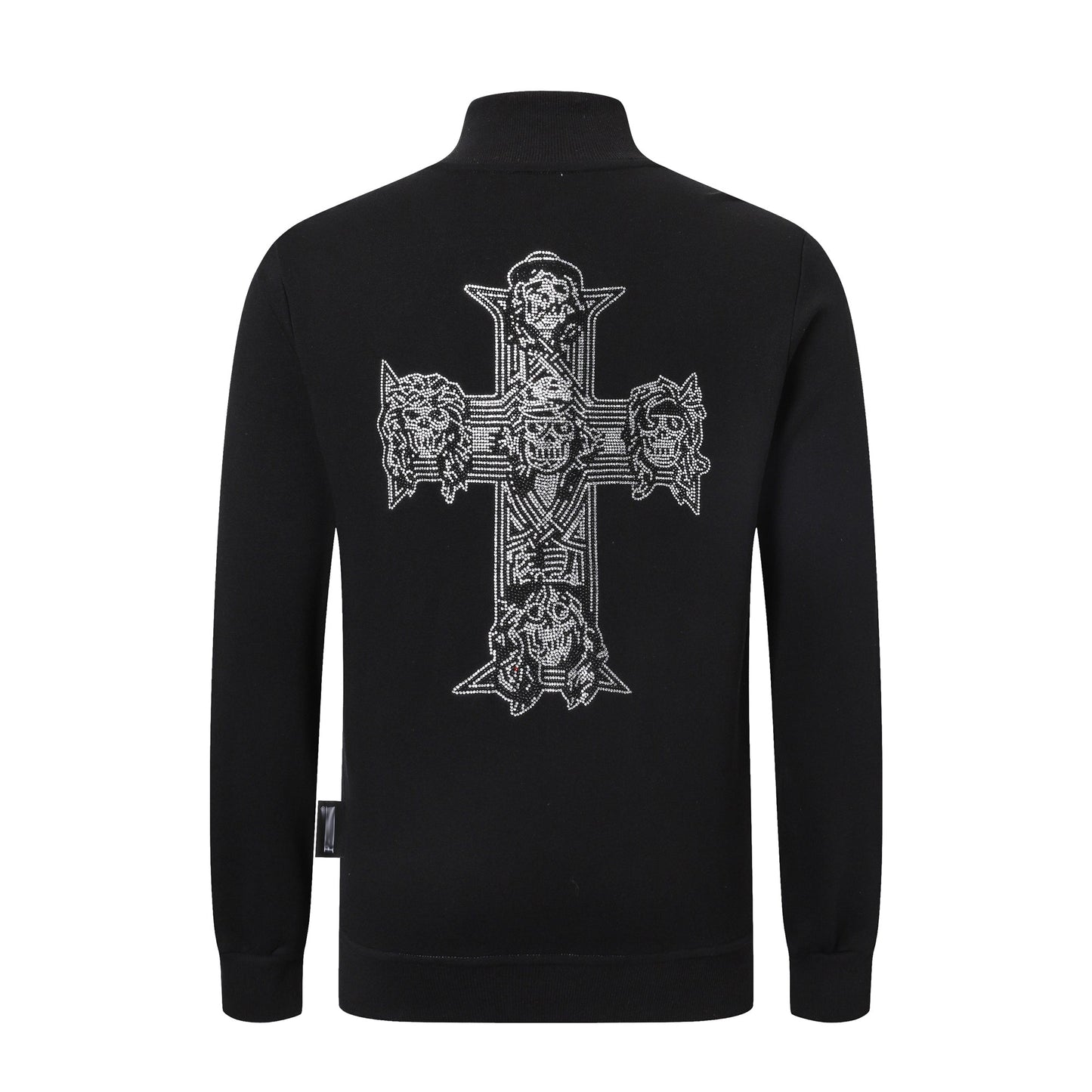 New- 2025ss Skull Black Hoodie
