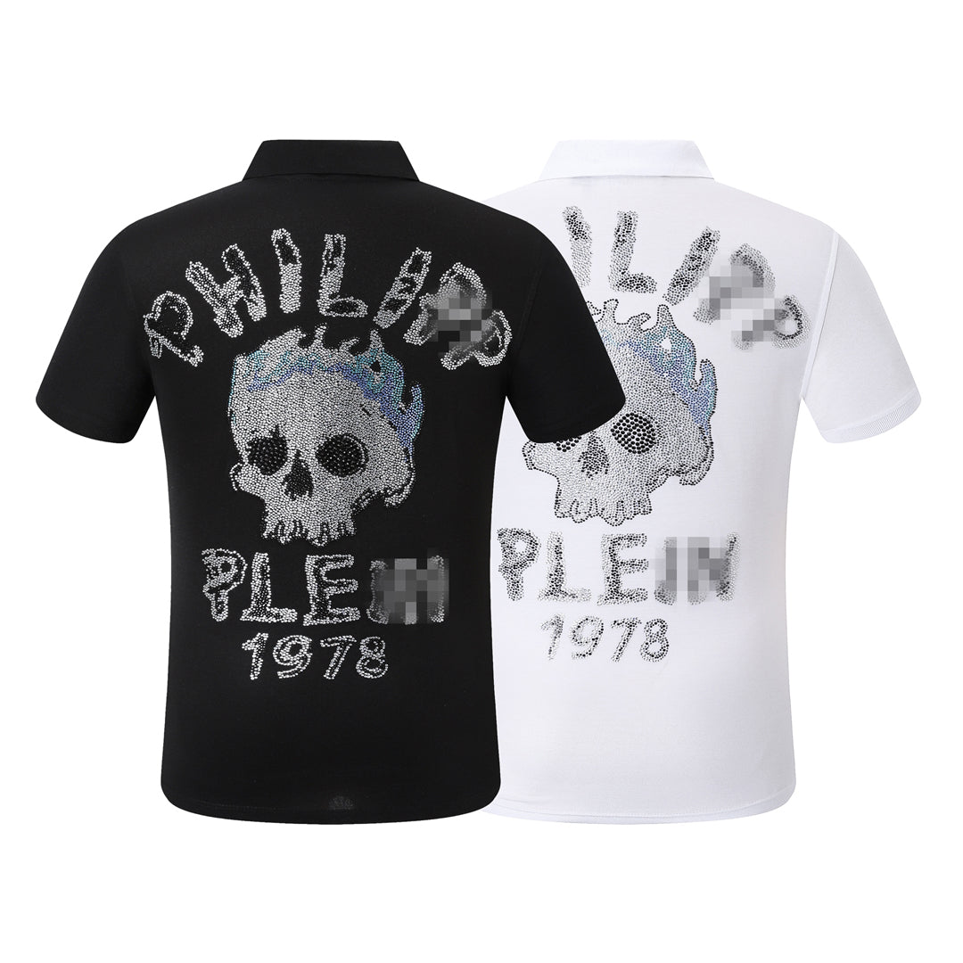 New-Hot stamp POLO shirt