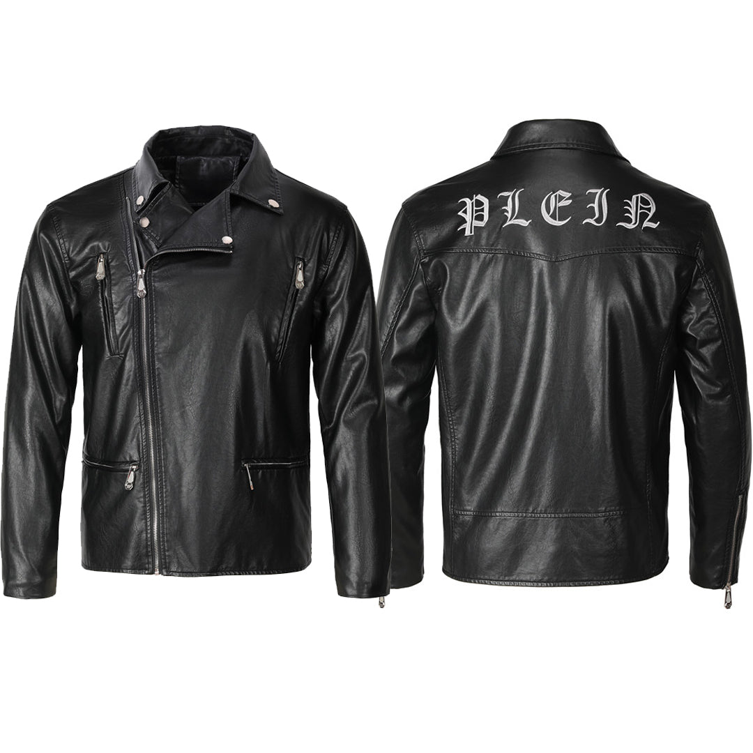 New- Black Genuine leather Jacket