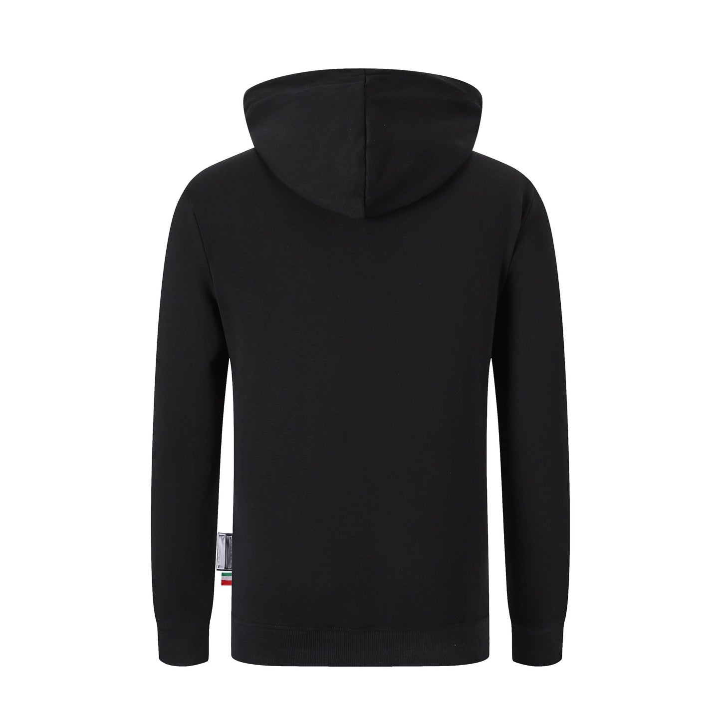 New- 2025ss Black Printed Hoodie