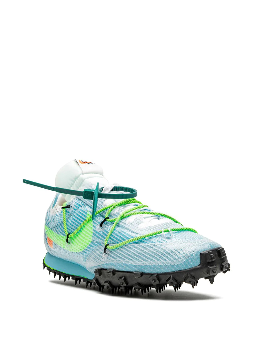 Nike X Off-White Waffle Racer SP "Vivid Sky" sneakers Green Black