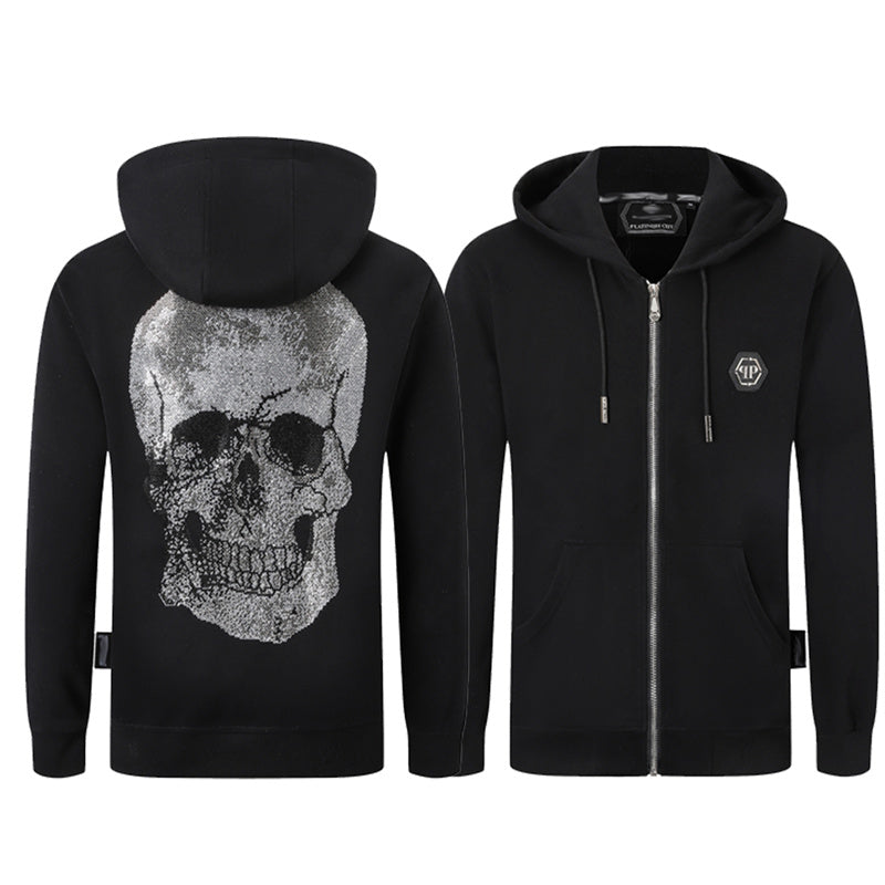 New- 2025ss Black Printed Hoodie