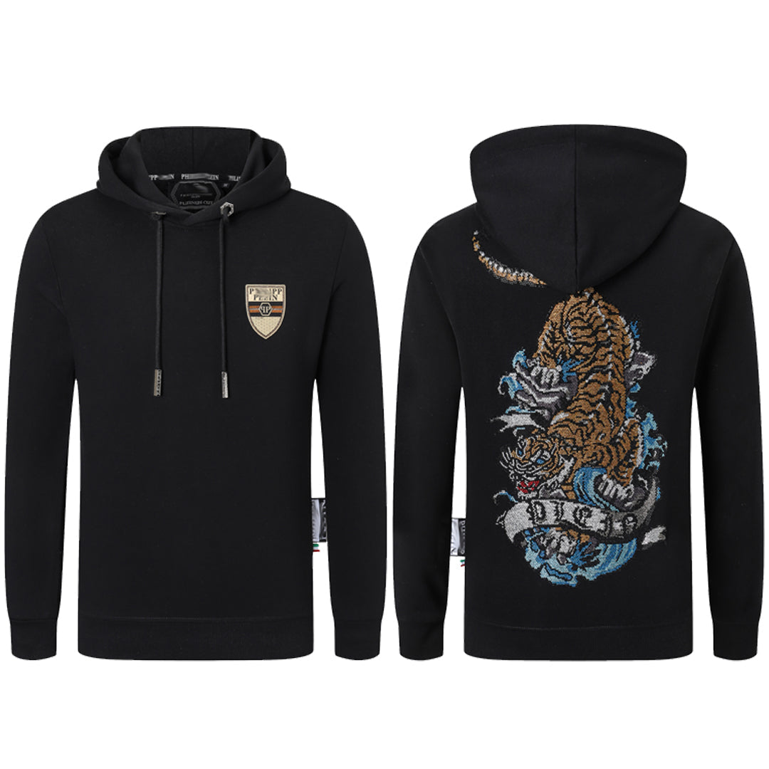 New-2025ss Black Hoodie