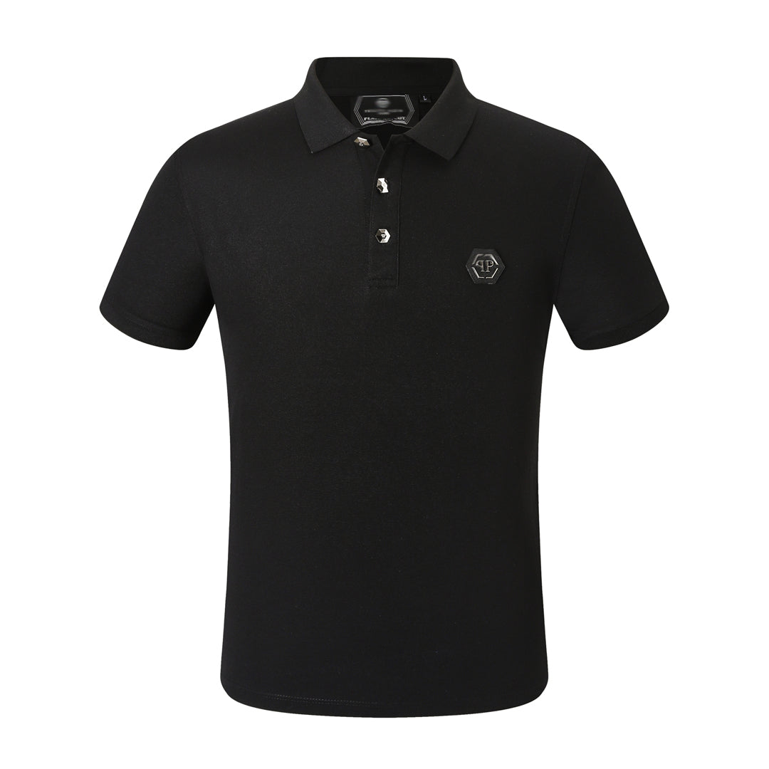 New- 2025ss Black POLO shirt