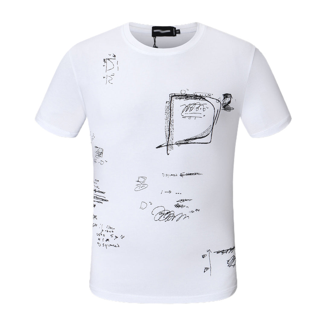 New-D2 2025SSPrint T-shirt