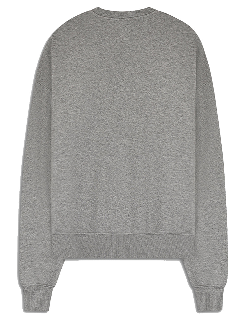 WHITE NOISE Twin Logo Cotton Sweatshirt Grey