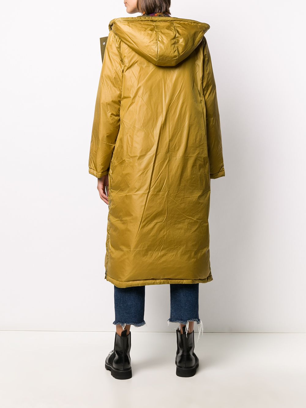KENZO Women's Reversible Down Jacket Khaki