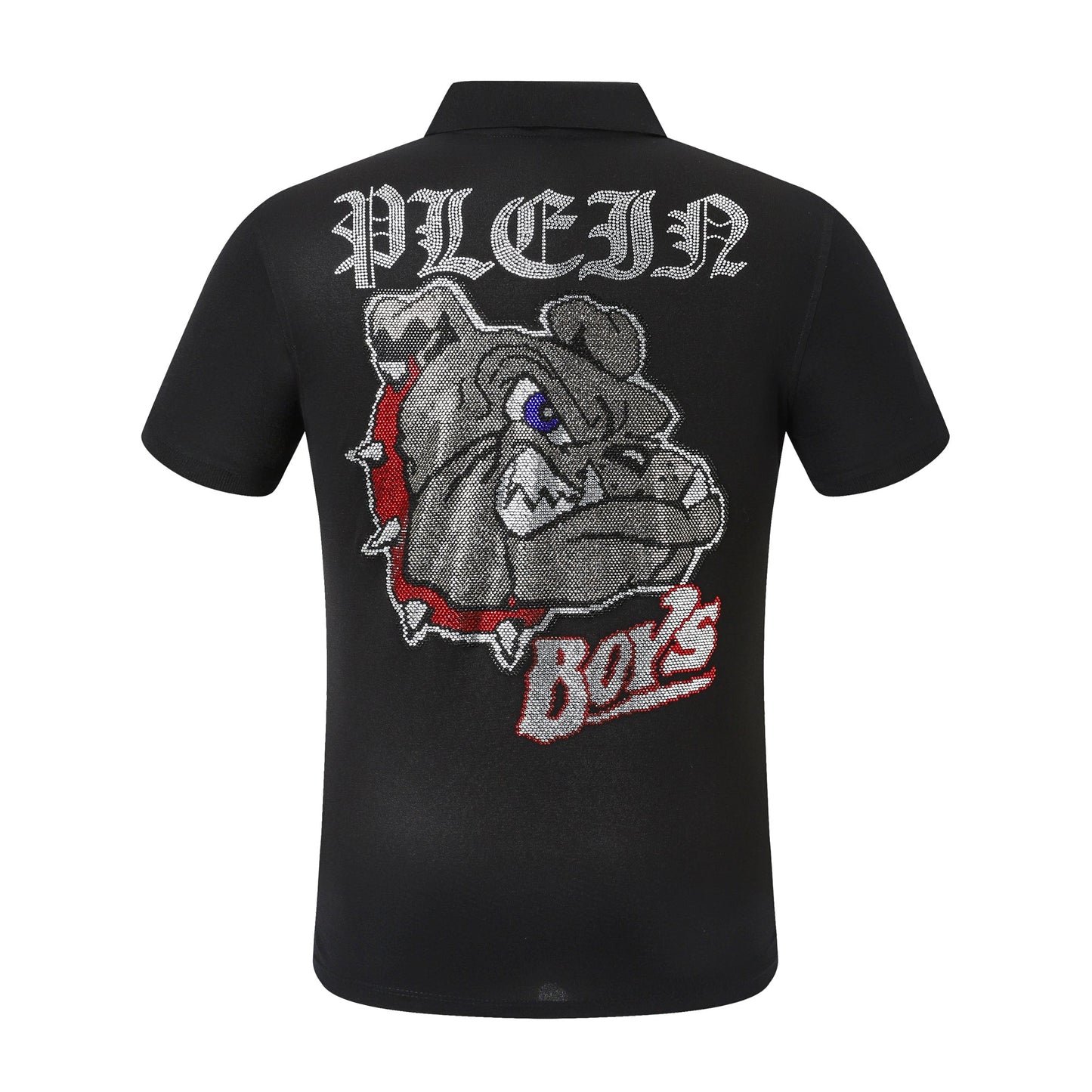 New- 25SS Skull Print POLO shirt