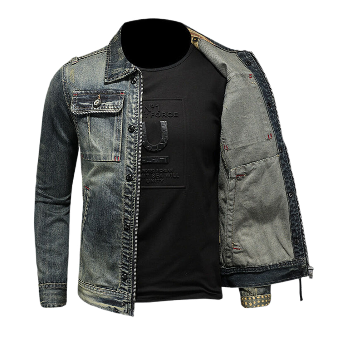 New-DSQ2 2024ss Retro Denim Jacket