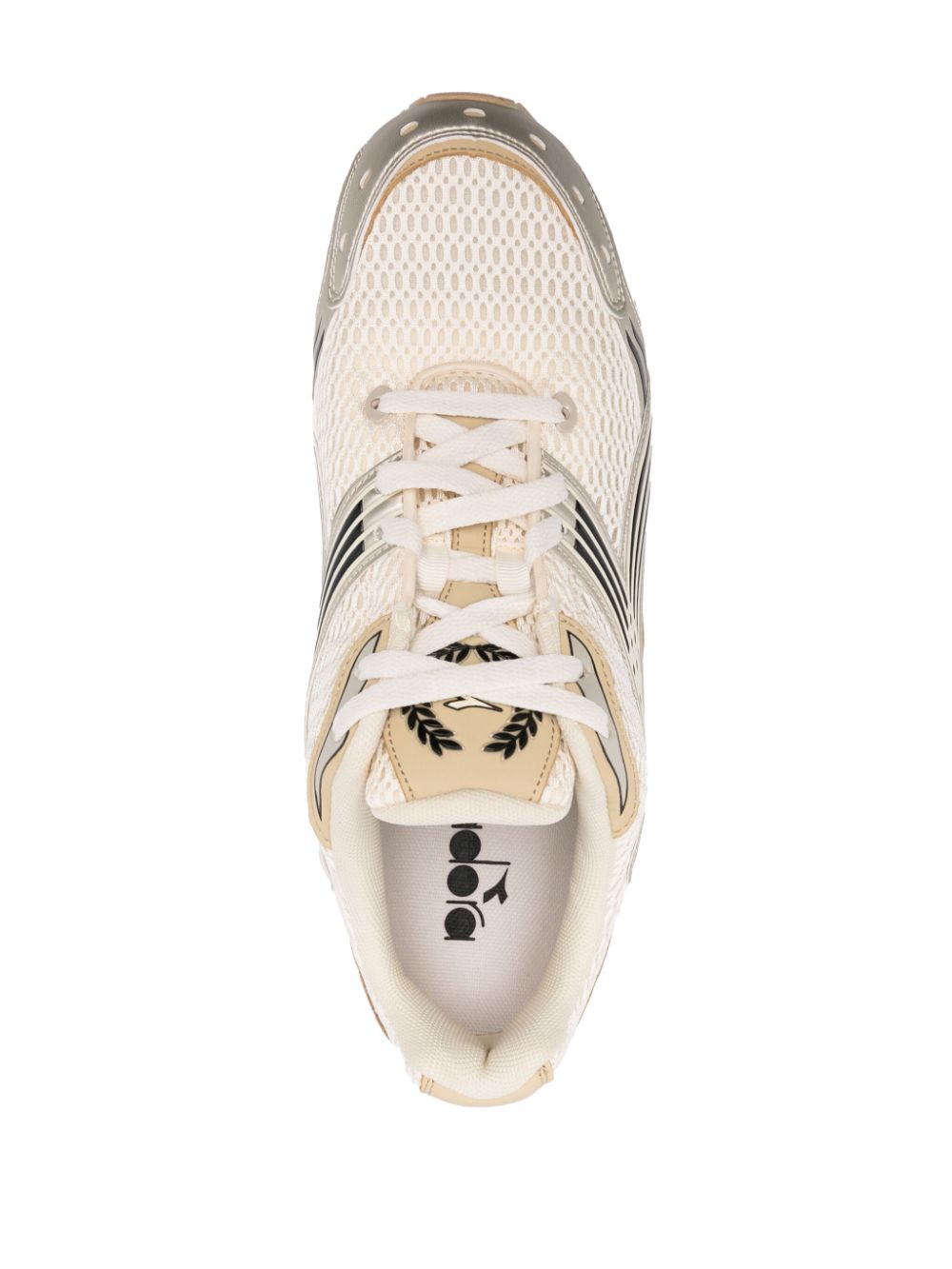 DIADORA Mythos Propulsion 280 M2 Lace-Up Sneakers White/Gold