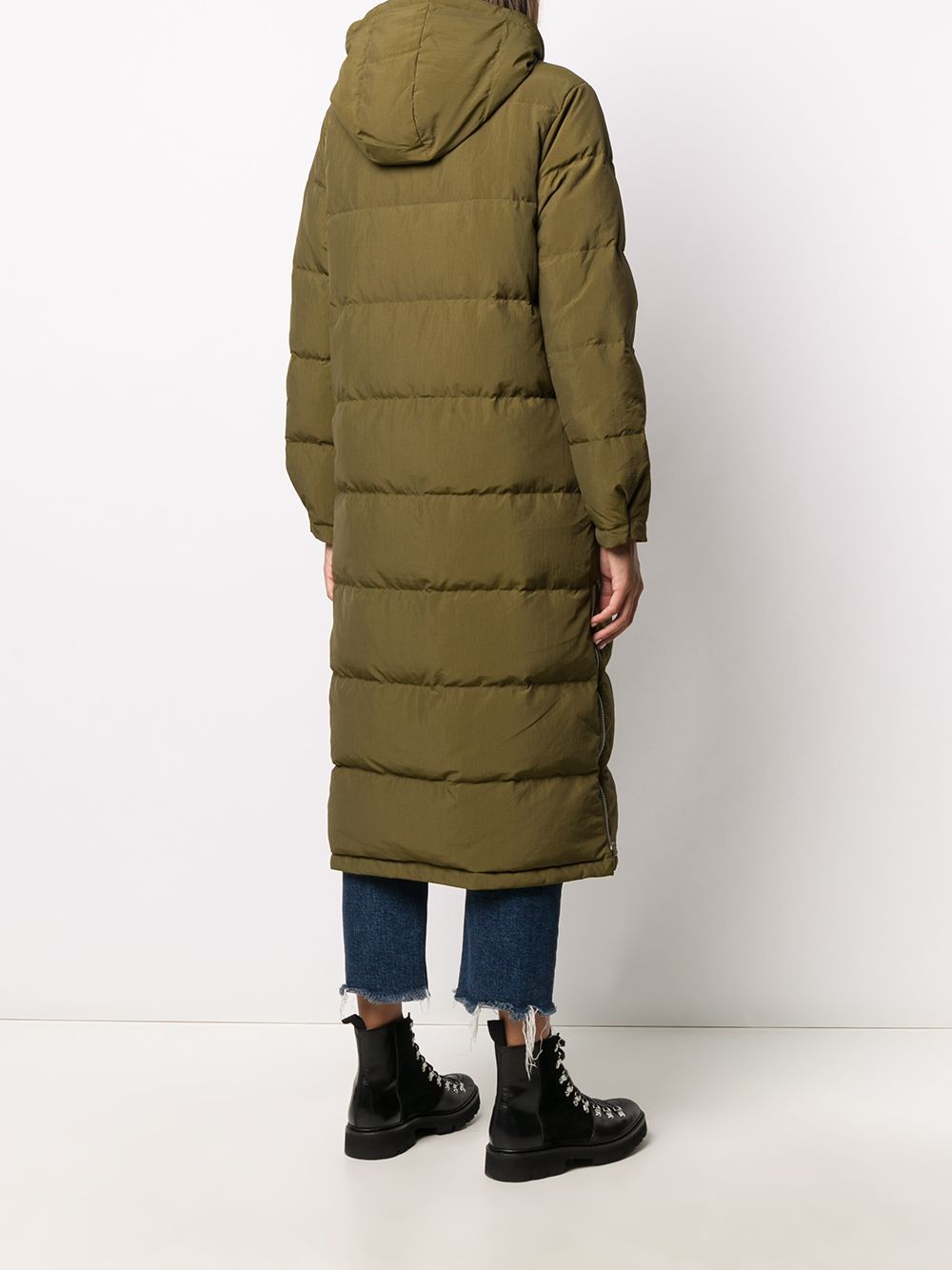 KENZO Women's Reversible Down Jacket Khaki