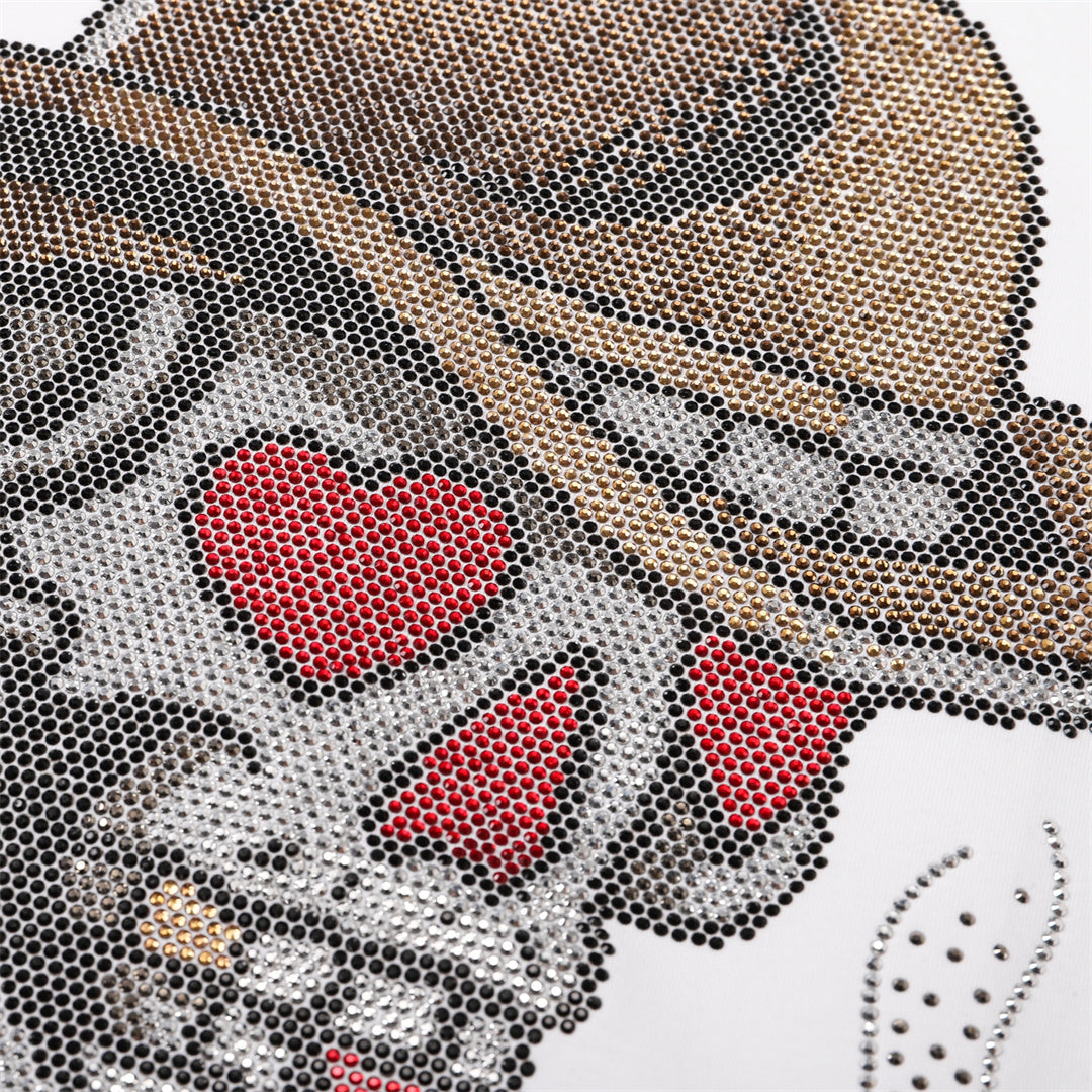 New- Skulls Rhinestones T-Shirt