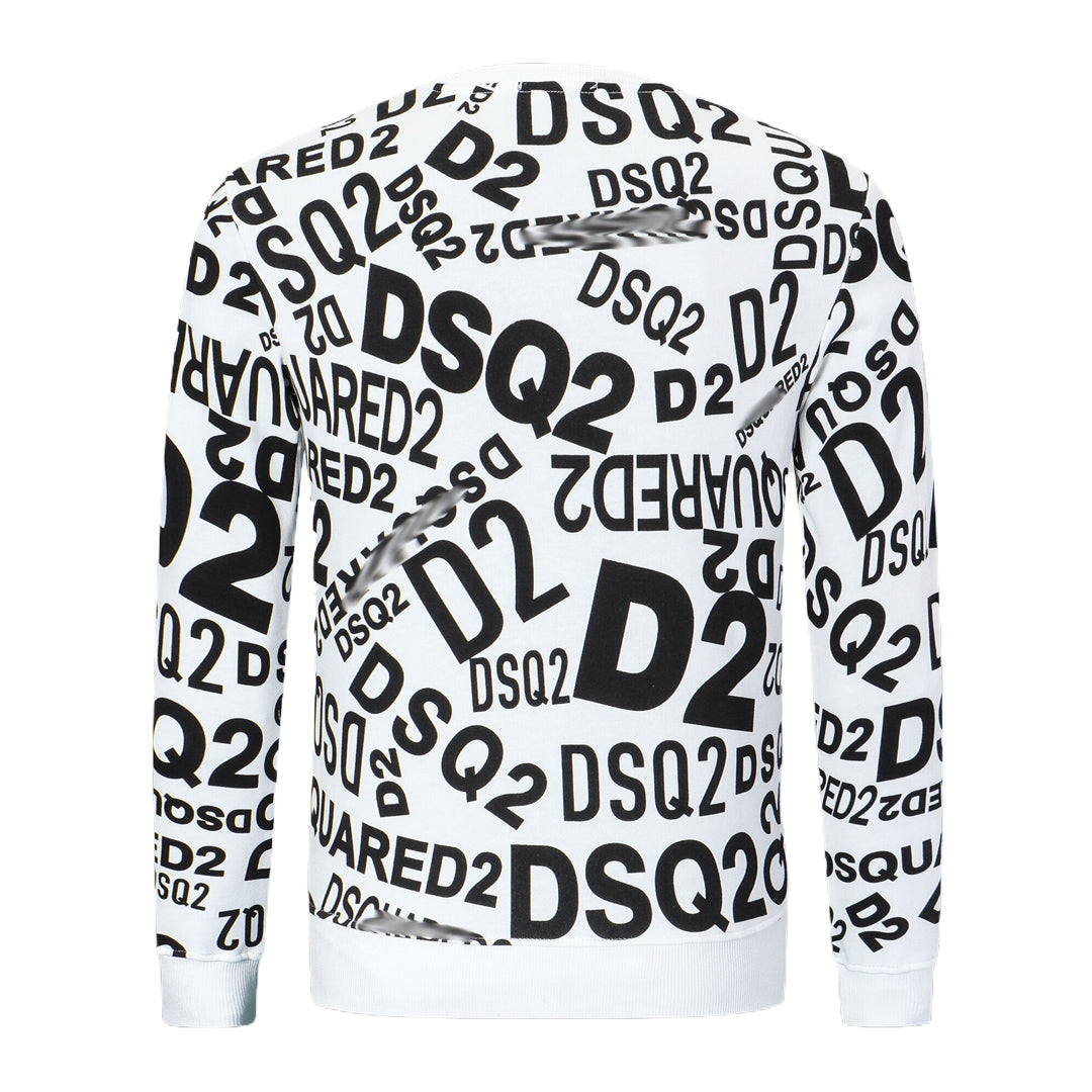 New-DSQ2 2024ss printing sweatshirt