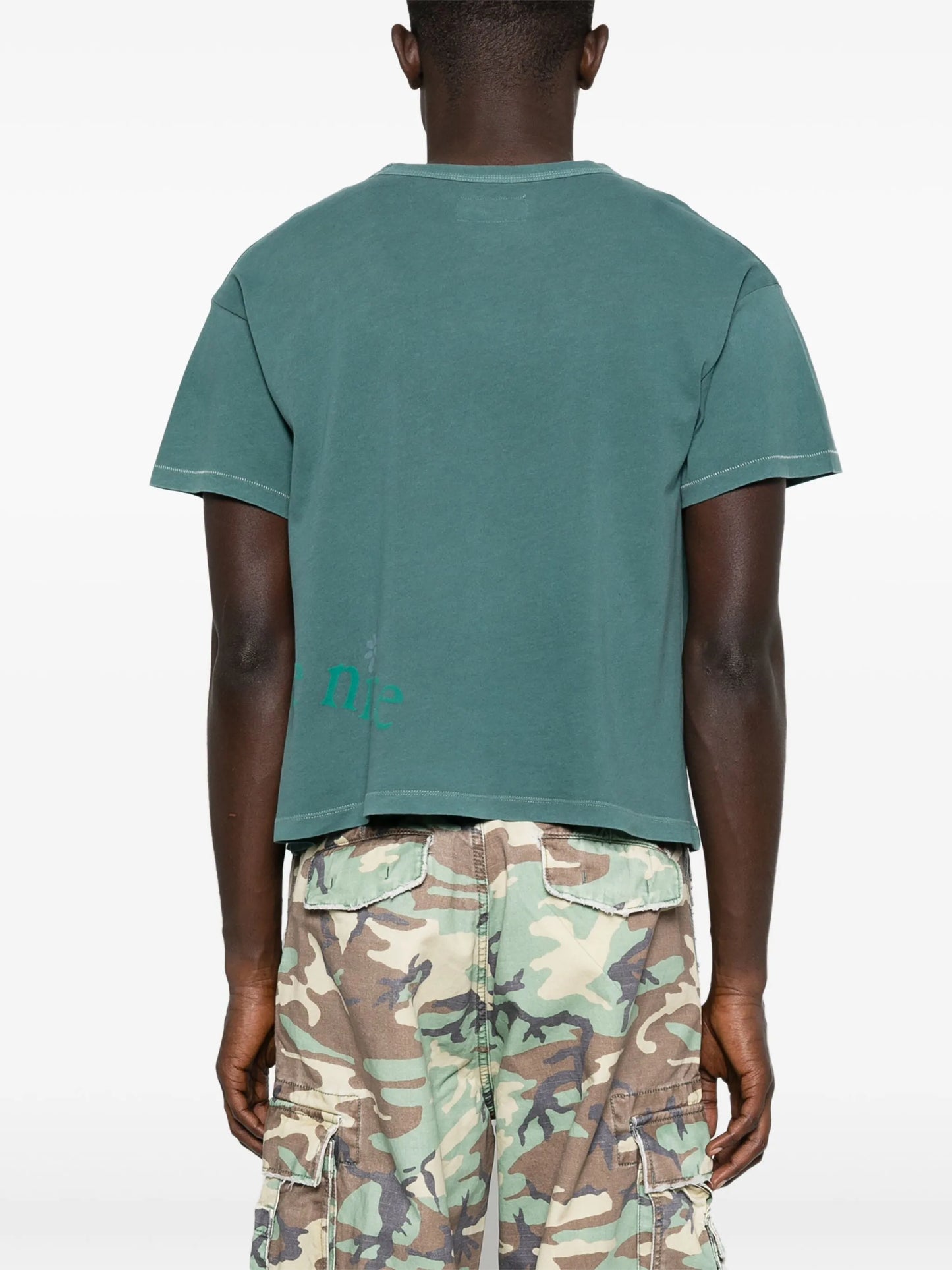 ERL Venice Knit T-Shirt Jade Green
