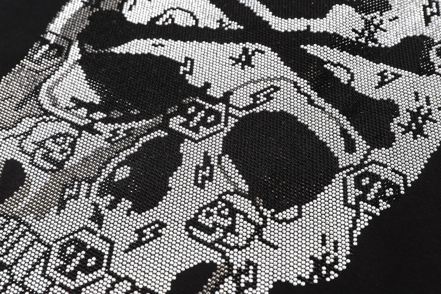 New-2025ss Skull Print Hoodie