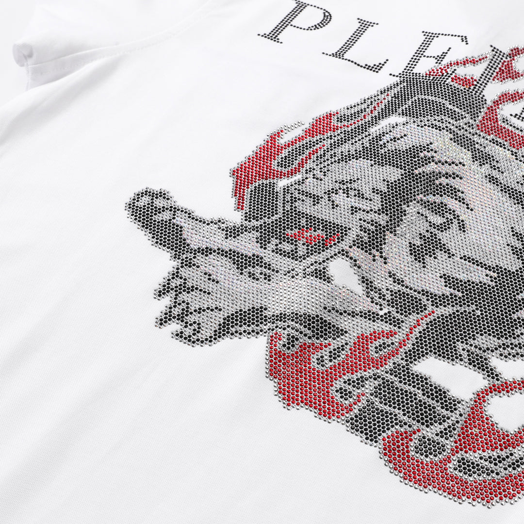 New- Hot stamp Skull POLO shirt