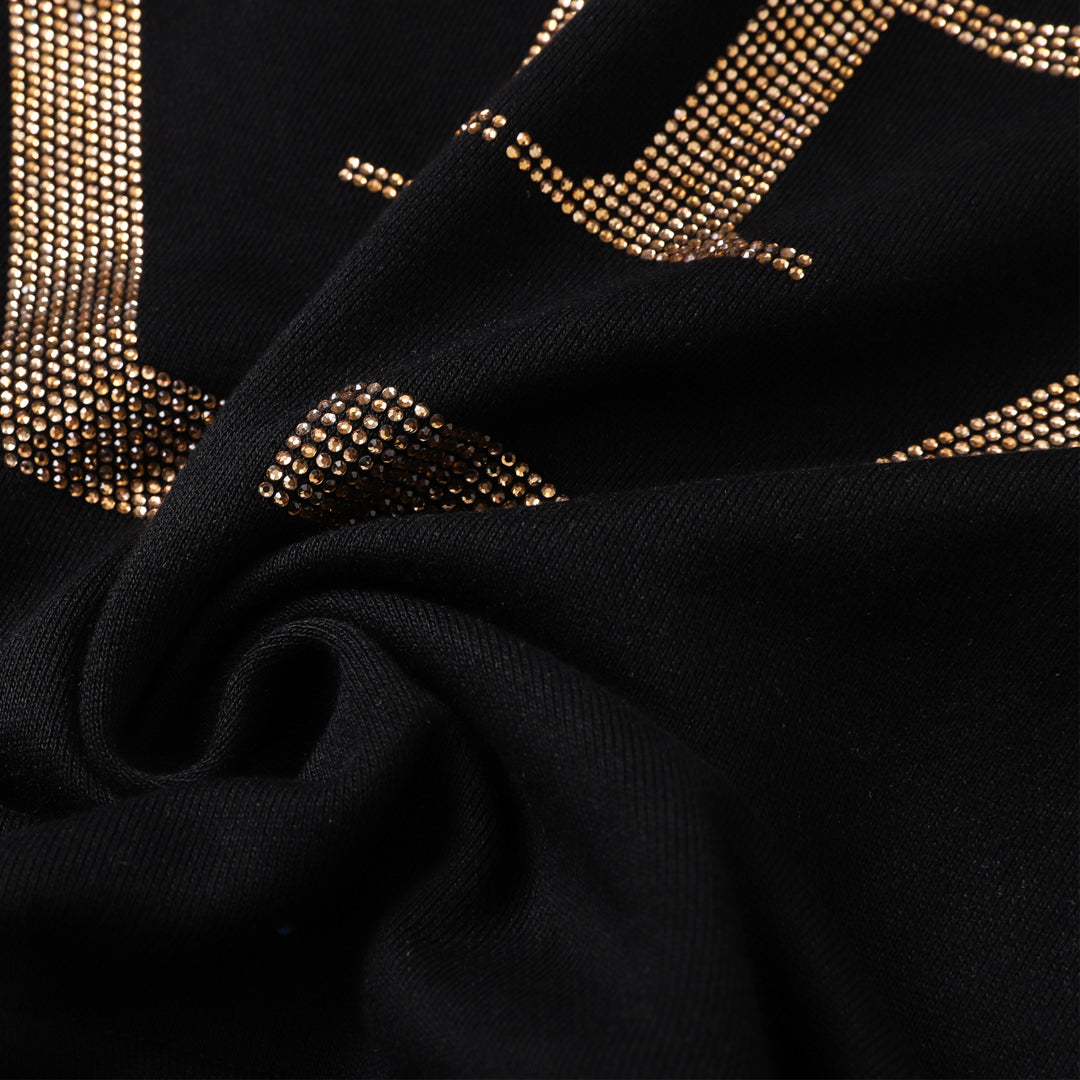 New- 2025ss Black Hoodie