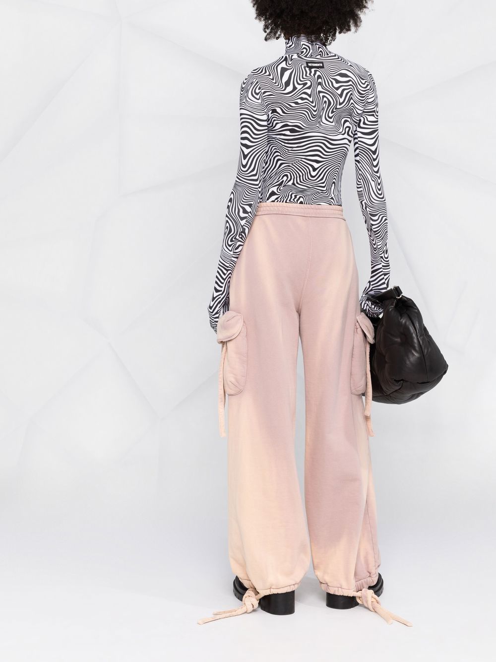 VETEMENTS WOMEN Zebra Styling Top