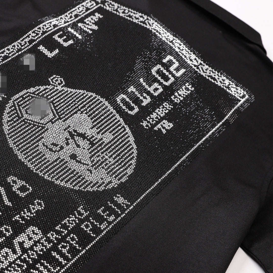 New-25SS Hot stamp POLO shirt