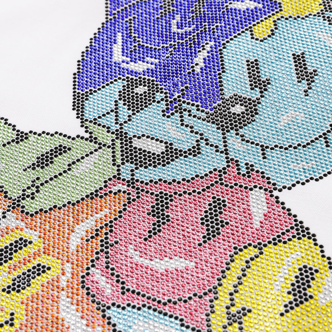 New- 25SS Skull Print POLO shirt