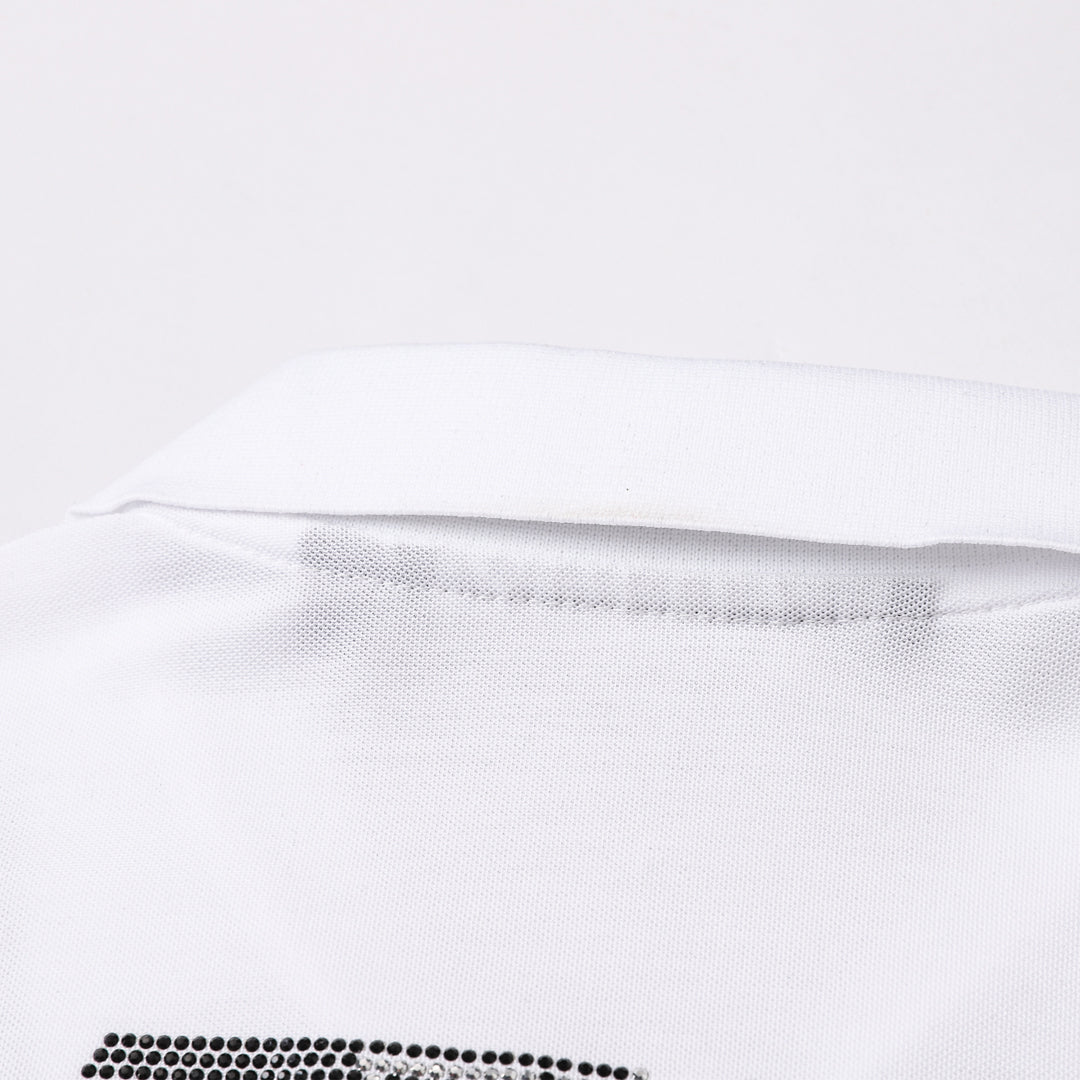 New- LOGO Hot stamp POLO shirt