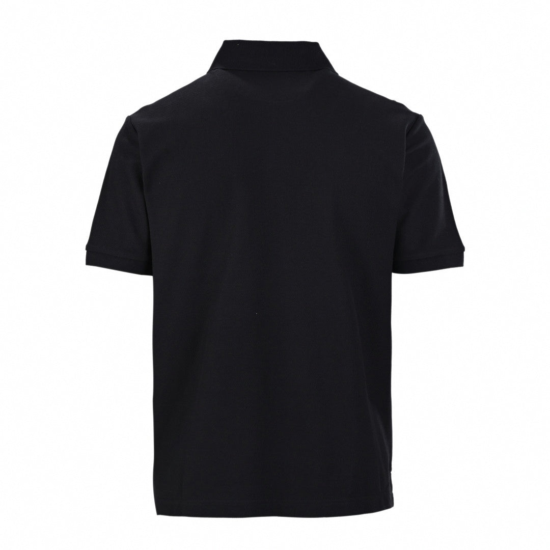 Prada Nylon Panel Polo – Black Edition