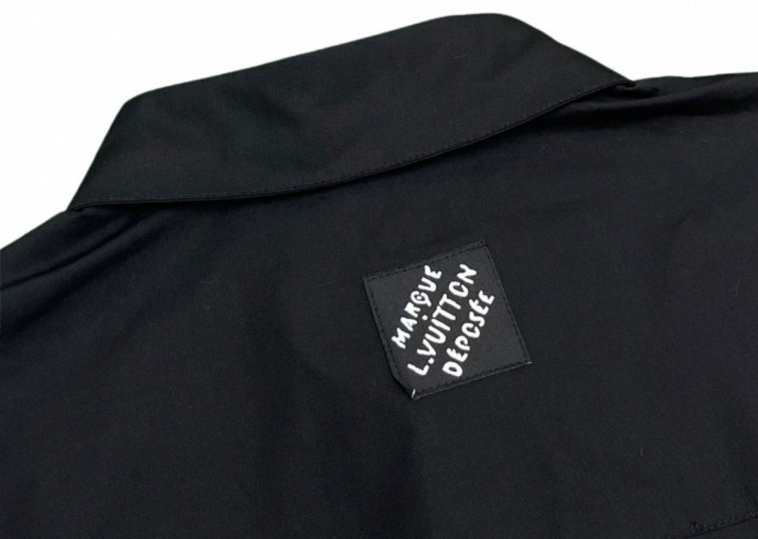 Louis Vuitton Monogram Cutout Shirt – Black Edition