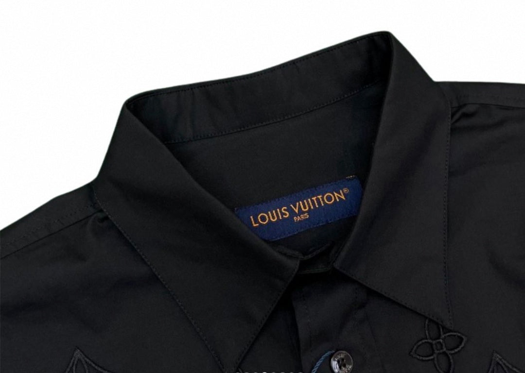 Louis Vuitton Monogram Cutout Shirt – Black Edition