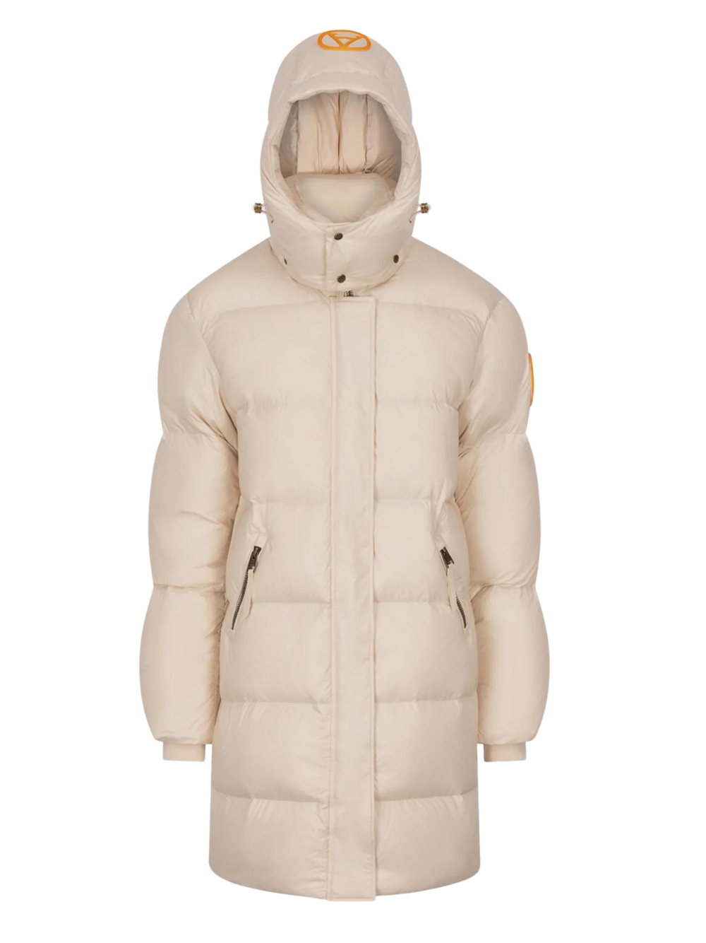 ARCTIC ARMY WOMEN Mid Length Puffer Chalk