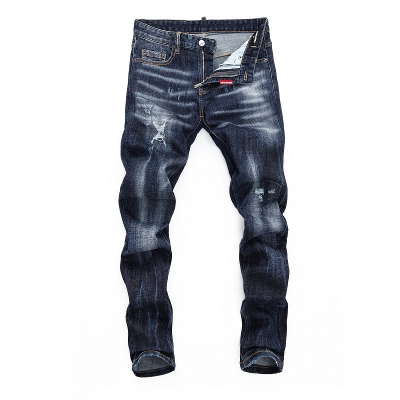 New-DSQ2 Blue skinny club jeans