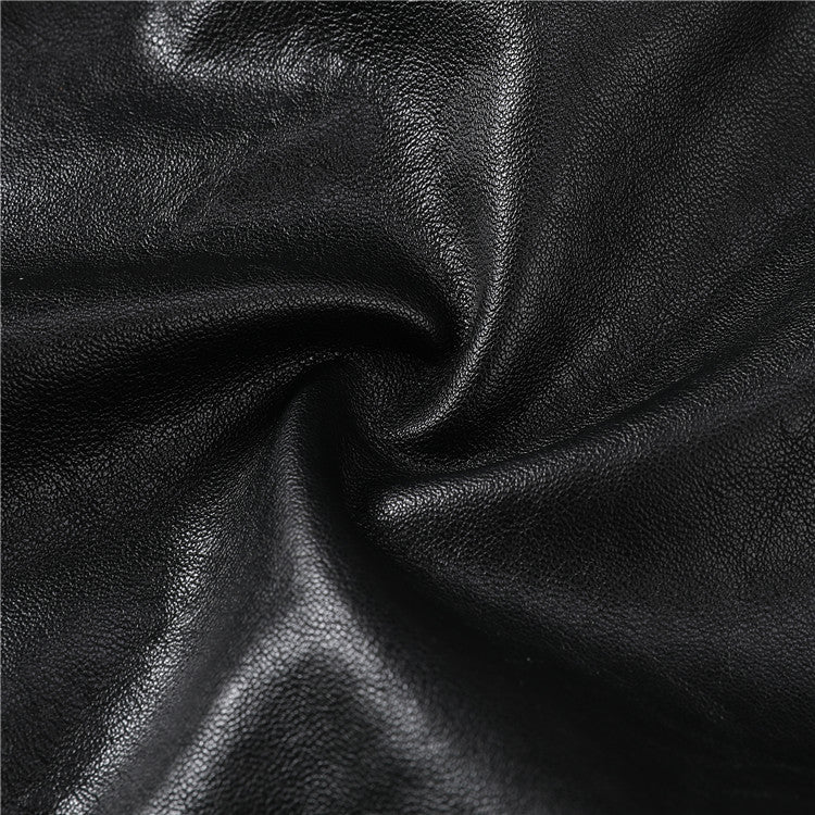 New- Black Genuine leather Jacket