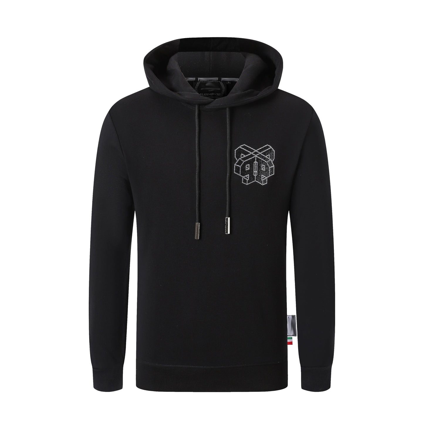 New- 25ss Black Hoodie