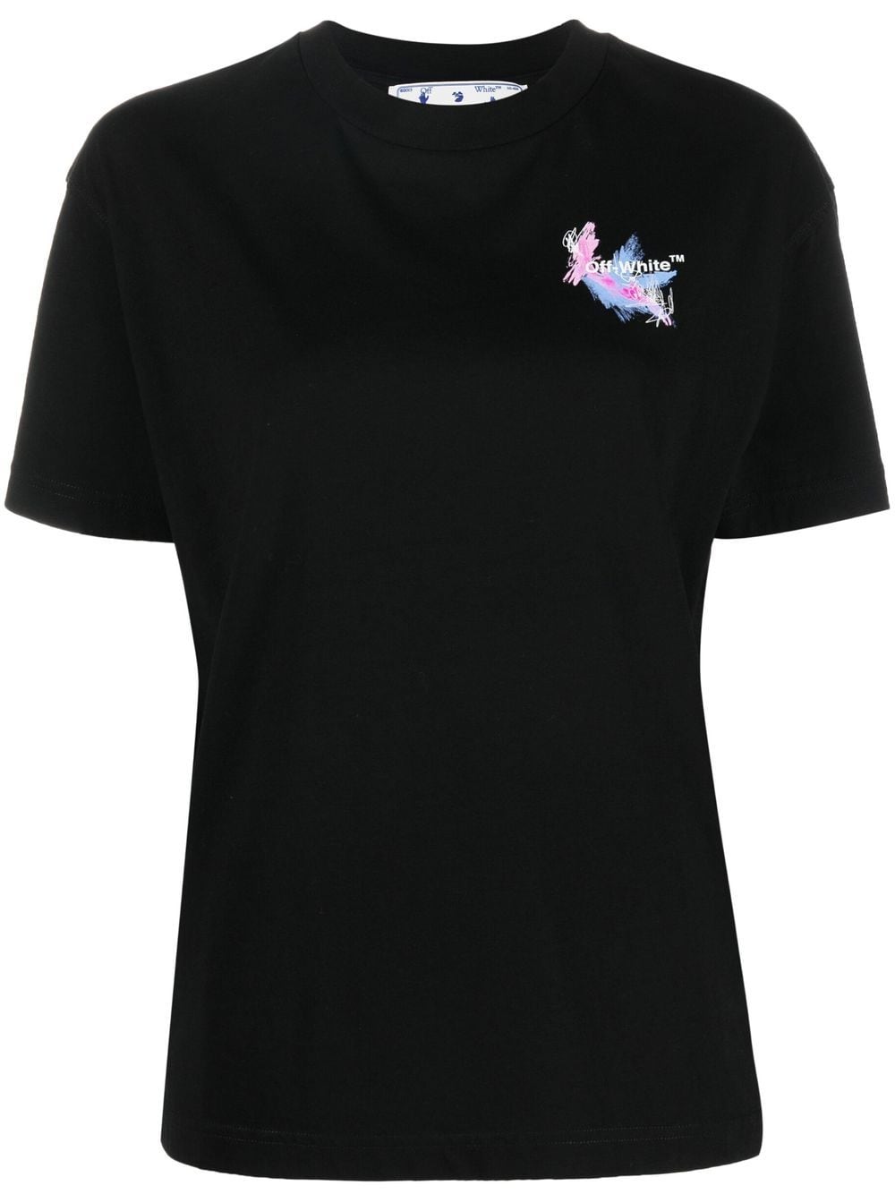 OFF-WHITE WOMEN Hotch Potch Arrow Casual T-Shirt Black