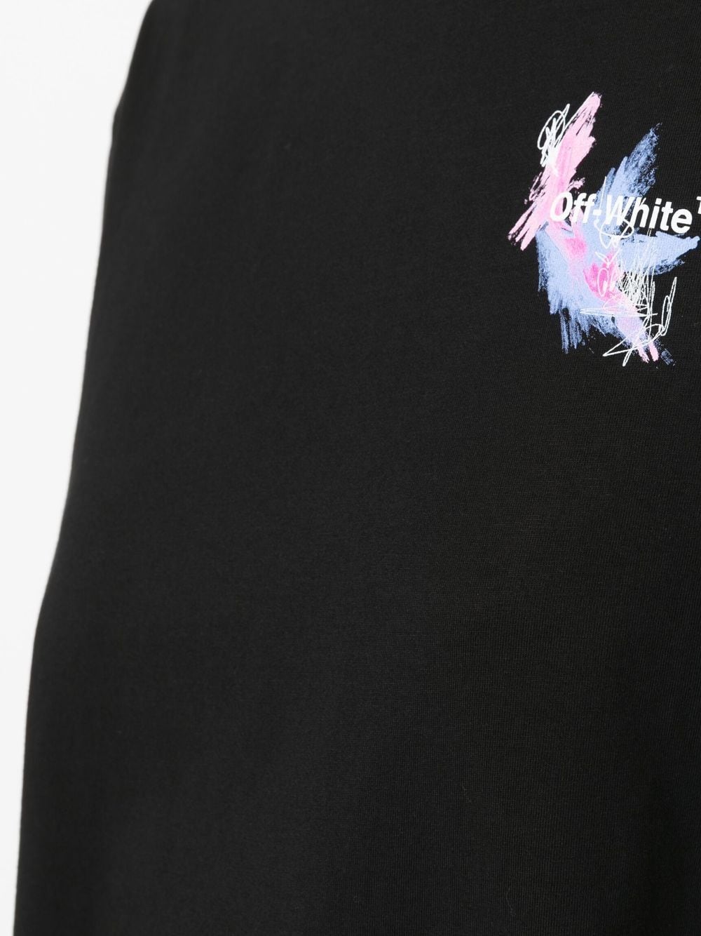 OFF-WHITE WOMEN Hotch Potch Arrow Casual T-Shirt Black