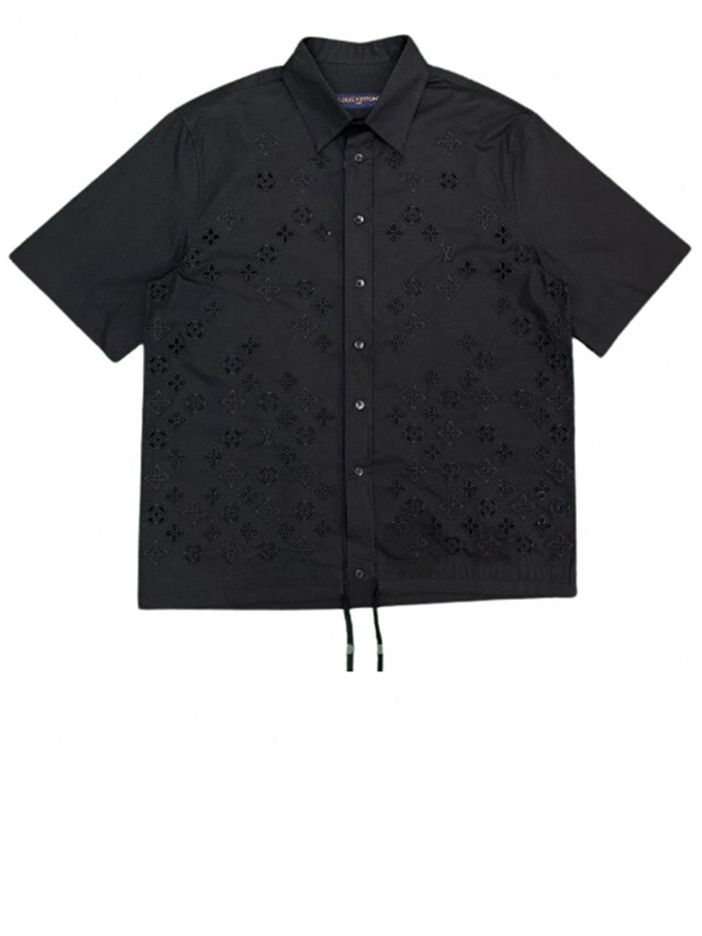 Louis Vuitton Monogram Cutout Shirt – Black Edition