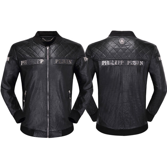 New- Men Cowhide Jacket