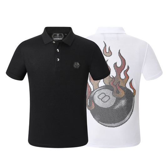 New- 2025SS Flames POLO shirt