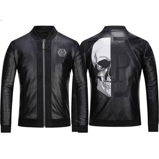 New-Genuine leather Jacket