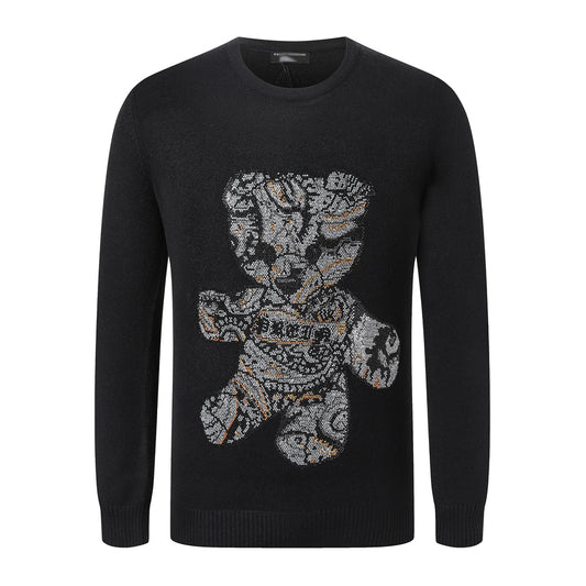New-2025ss Black Knitwear