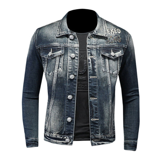 New-DSQ2 Black Denim Jacket
