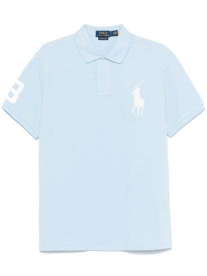 RALPH LAUREN Big Pony Polo Shirt Sky Blue