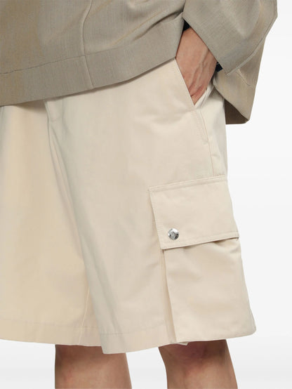 JACQUEMUS Le Cargo Bermuda Light Beige