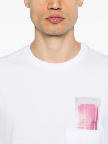 JACQUEMUS Le T-shirt Esquimau White