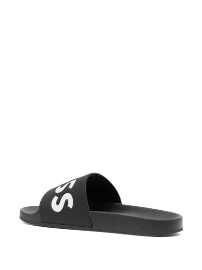 BOSS Aryeh Sliders Black/White