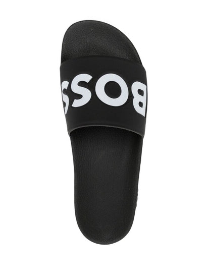 BOSS Aryeh Sliders Black/White