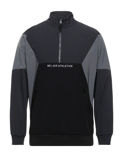 BEL-AIR ATHLETICS Colour block Windbreaker Black
