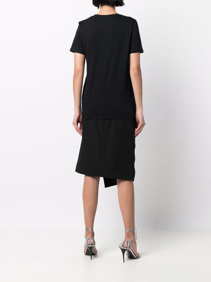 Balmain foiled logo-print cotton T-shirt