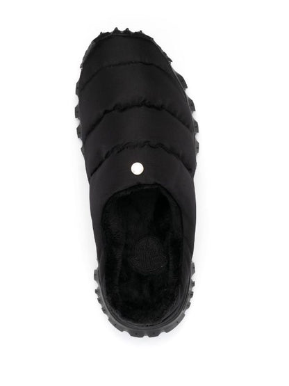 MONCLER GENIUS X 6 MONCLER 1017 ALYX 9SM Trailgrip Après Mules Black