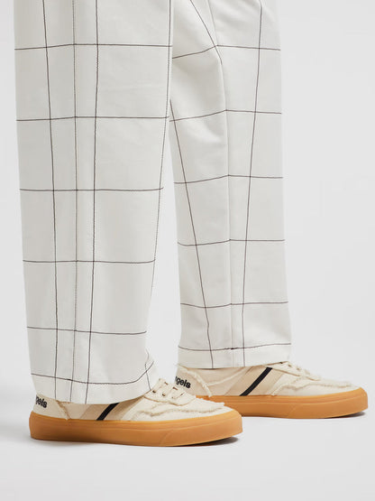 MONCLER GENIUS X PALM ANGELS Monaco2 Low Top Sneakers Beige