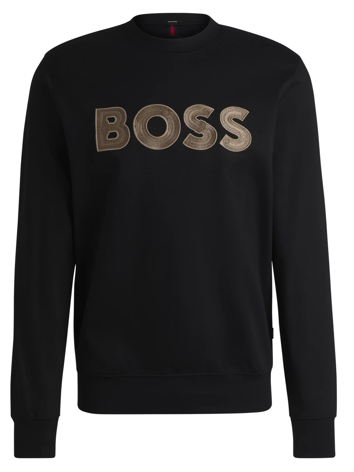 BOSS X Creation Of The Gods Special Logo Embroidered Sweatshirt Black